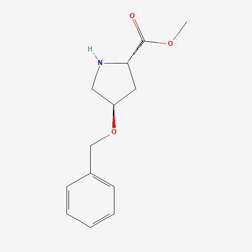 (2S,4R)-Methyl 4-(benzyloxy)pyrrolidine-2-carboxylate