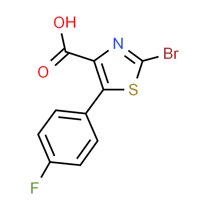 2-Bromo-5-(4-fluorophenyl)thiazole-4-carboxylic acid