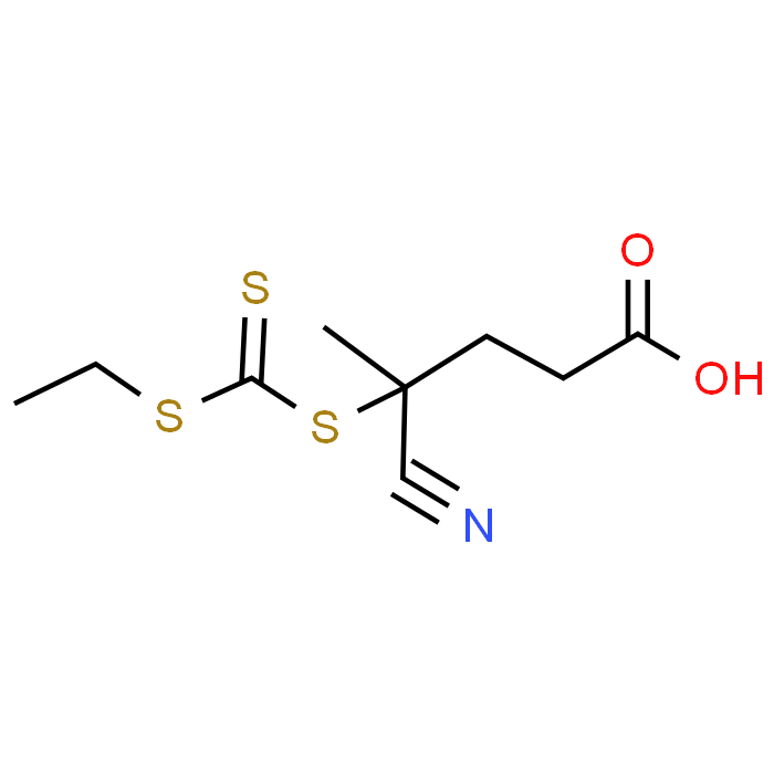 4-Cyano-4-(((ethylthio)carbonothioyl)thio)pentanoic acid
