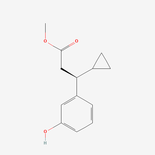 (S)-Methyl 3-cyclopropyl-3-(3-hydroxyphenyl)propanoate
