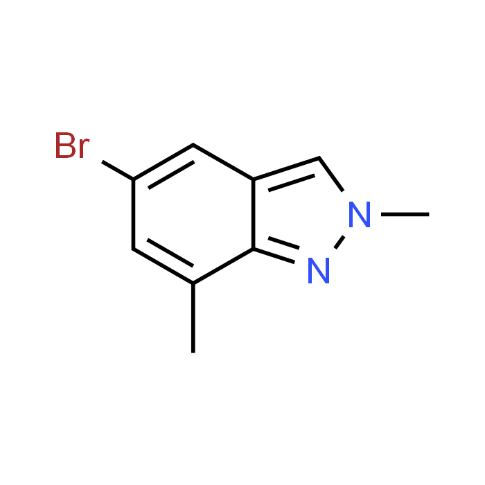 5-Bromo-2,7-dimethyl-2H-indazole