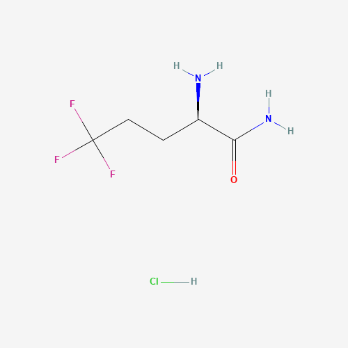 (R)-2-Amino-5,5,5-trifluoropentanamide hydrochloride