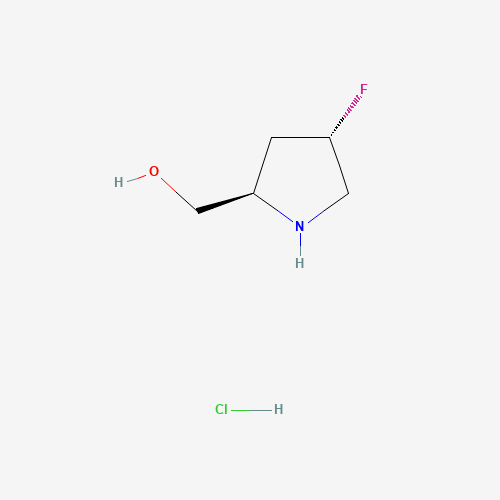 ((2R,4S)-4-Fluoropyrrolidin-2-yl)methanol hydrochloride