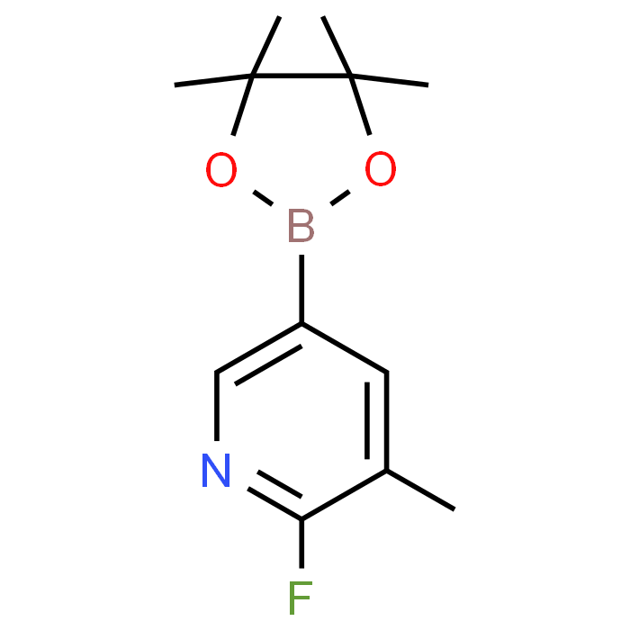 2-Fluoro-3-methyl-5-(4,4,5,5-tetramethyl-1,3,2-dioxaborolan-2-yl)pyridine