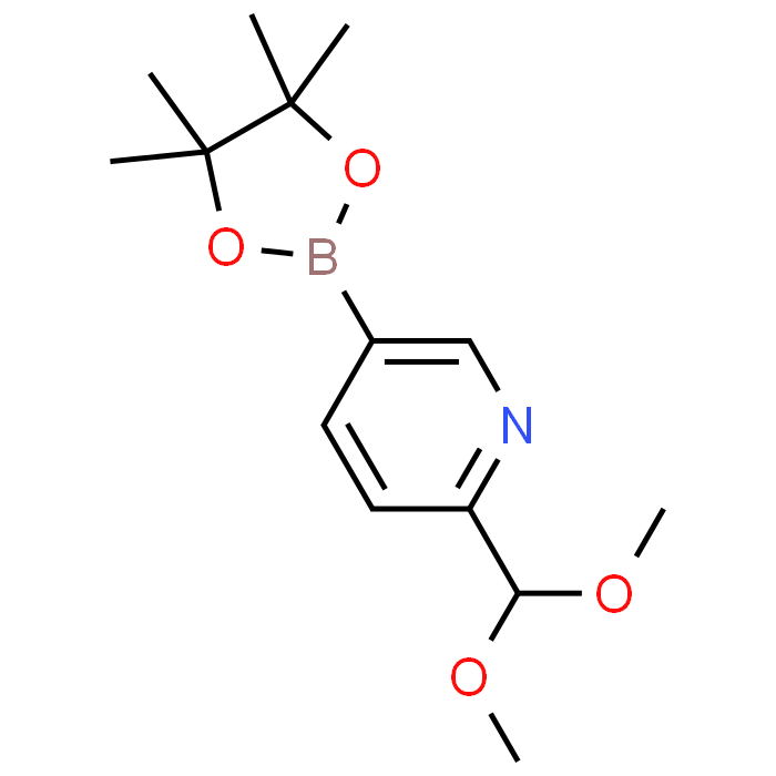 2-(Dimethoxymethyl)-5-(4,4,5,5-tetramethyl-1,3,2-dioxaborolan-2-yl)pyridine