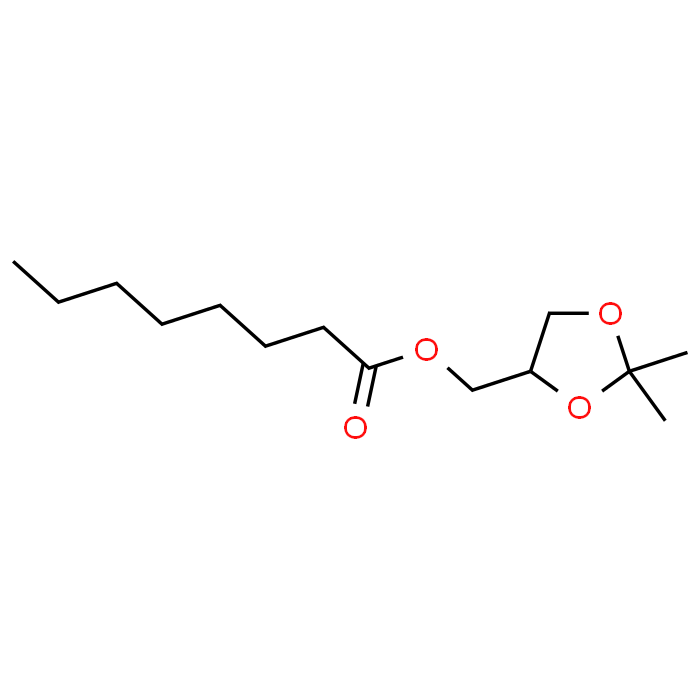 (2,2-Dimethyl-1,3-dioxolan-4-yl)methyl octanoate