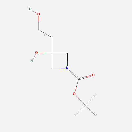 tert-butyl 3-hydroxy-3-(2-hydroxyethyl)azetidine-1-carboxylate