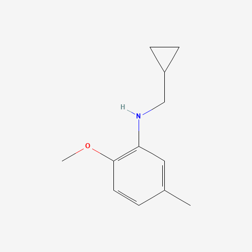 N-(Cyclopropylmethyl)-2-methoxy-5-methylaniline