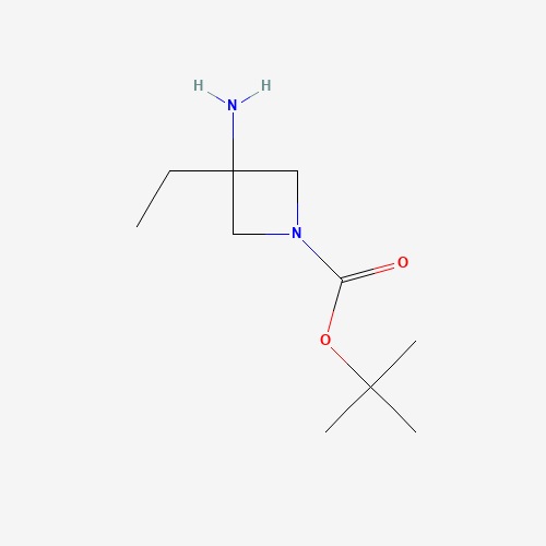 tert-Butyl 3-amino-3-ethylazetidine-1-carboxylate