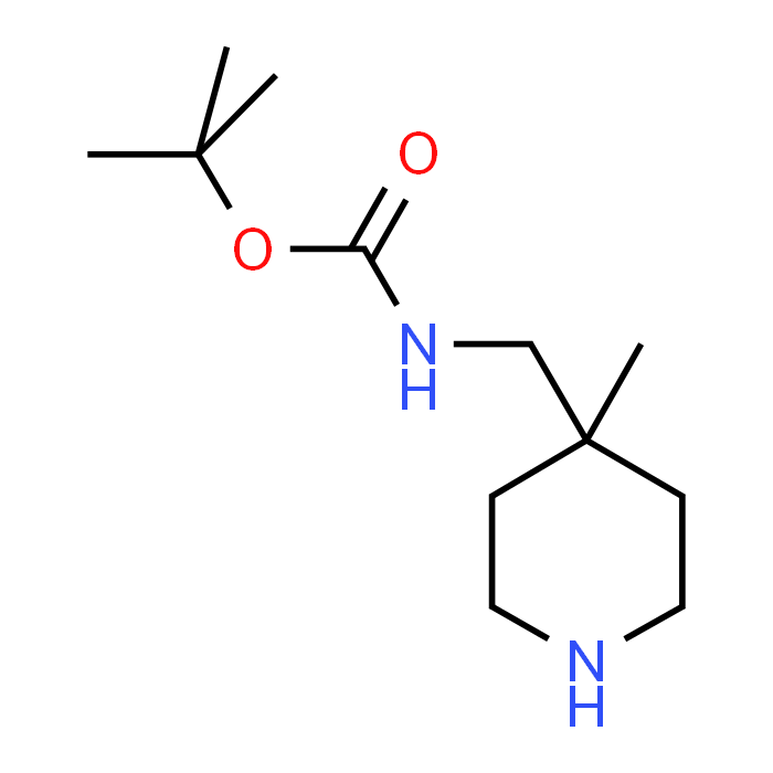 tert-Butyl ((4-methylpiperidin-4-yl)methyl)carbamate
