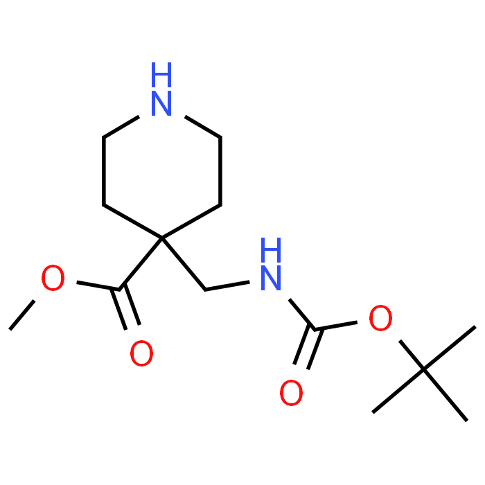 Methyl 4-(((tert-butoxycarbonyl)amino)methyl)piperidine-4-carboxylate