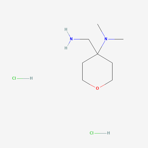 4-(Aminomethyl)-N,N-dimethyltetrahydro-2H-pyran-4-amine dihydrochloride