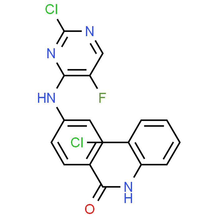 4-(2-Chloro-5-fluoropyrimidin-4-ylamino)-N-(2-chlorophenyl)benzamide
