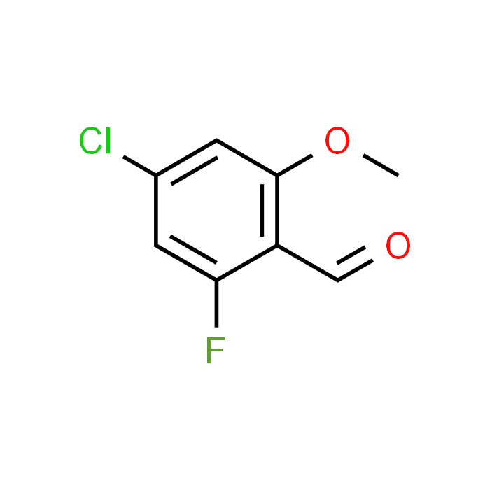 4-Chloro-2-fluoro-6-methoxybenzaldehyde