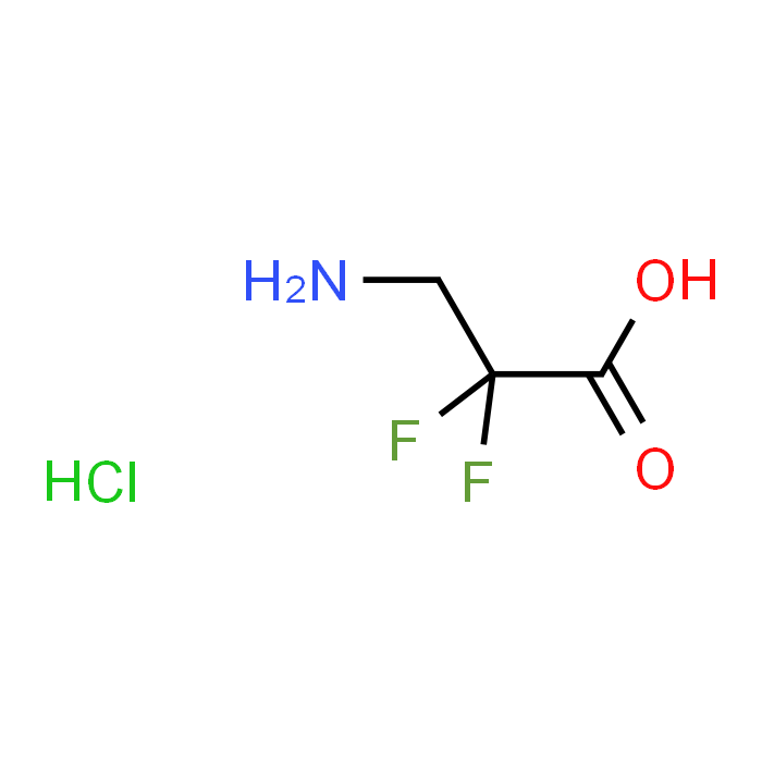 3-Amino-2,2-difluoropropanoic acid hydrochloride