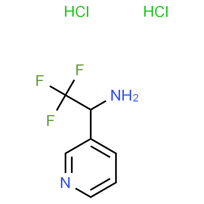 2,2,2-Trifluoro-1-(pyridin-3-yl)ethanamine dihydrochloride