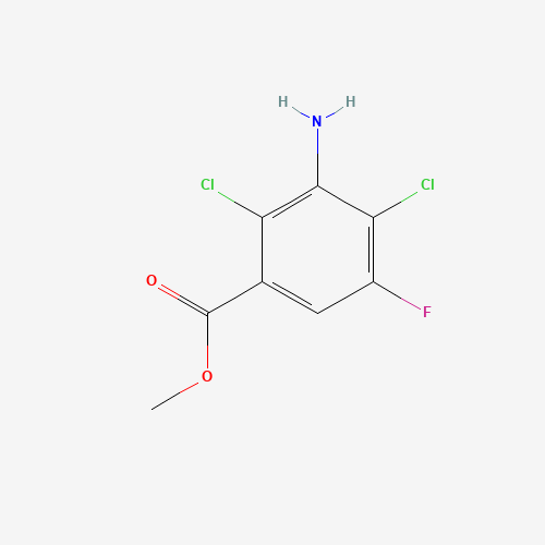 Methyl 3-amino-2,4-dichloro-5-fluorobenzoate