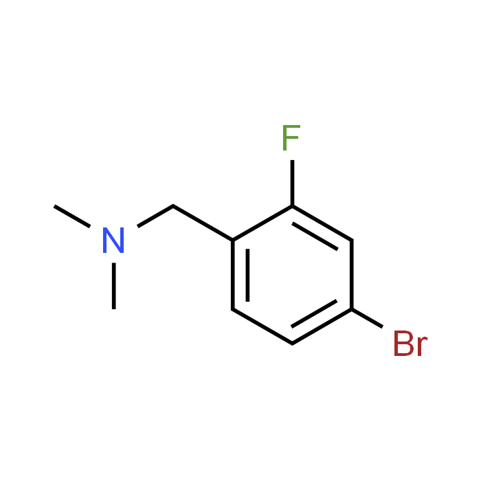 1-(4-Bromo-2-fluorophenyl)-N,N-dimethylmethanamine