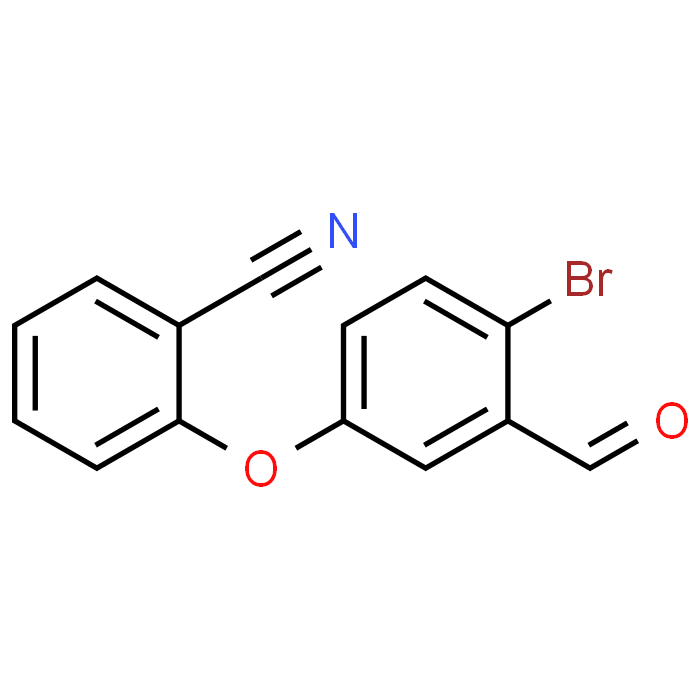 2-(4-Bromo-3-formylphenoxy)benzonitrile