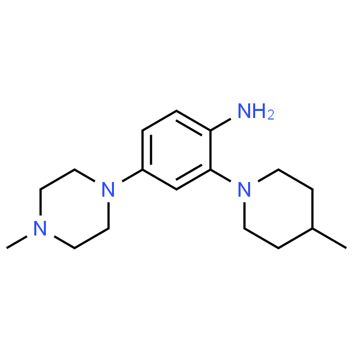 4-(4-Methylpiperazin-1-yl)-2-(4-methylpiperidin-1-yl)aniline