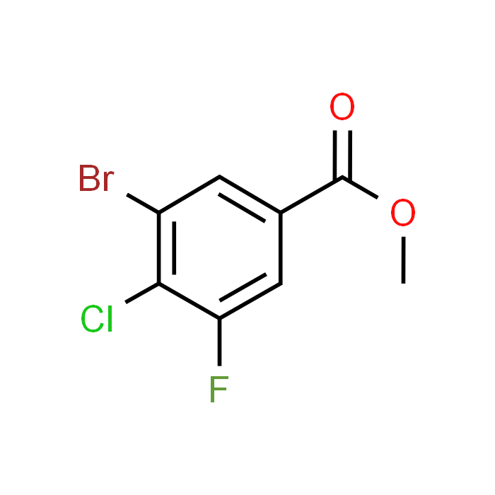 Methyl 3-bromo-4-chloro-5-fluorobenzoate