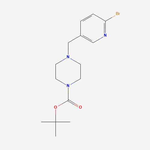 tert-Butyl 4-((6-bromopyridin-3-yl)methyl)piperazine-1-carboxylate