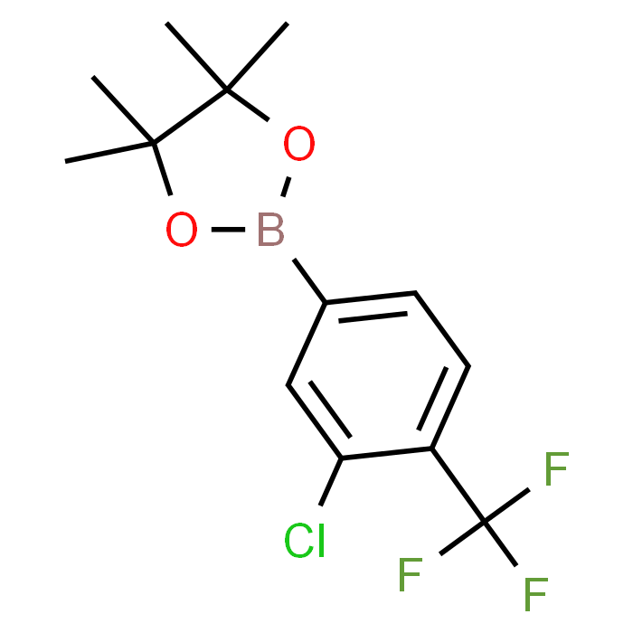 2-(3-Chloro-4-(trifluoromethyl)phenyl)-4,4,5,5-tetramethyl-1,3,2-dioxaborolane