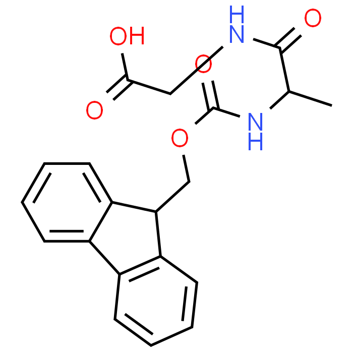 (S)-2-(2-((((9H-Fluoren-9-yl)methoxy)carbonyl)amino)propanamido)acetic acid