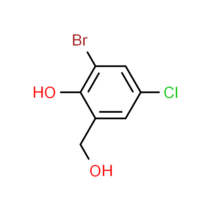 3-Bromo-5-chloro-2-hydroxybenzyl alcohol