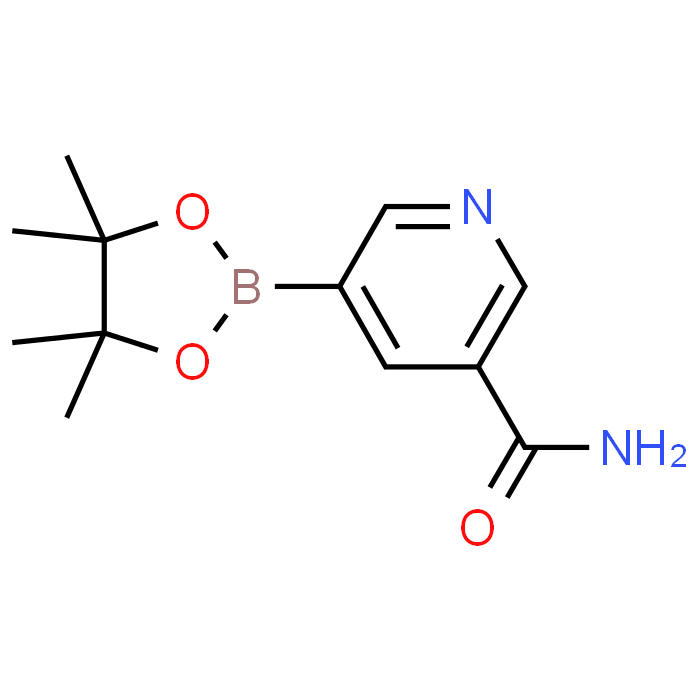 5-(4,4,5,5-Tetramethyl-1,3,2-dioxaborolan-2-yl)nicotinamide