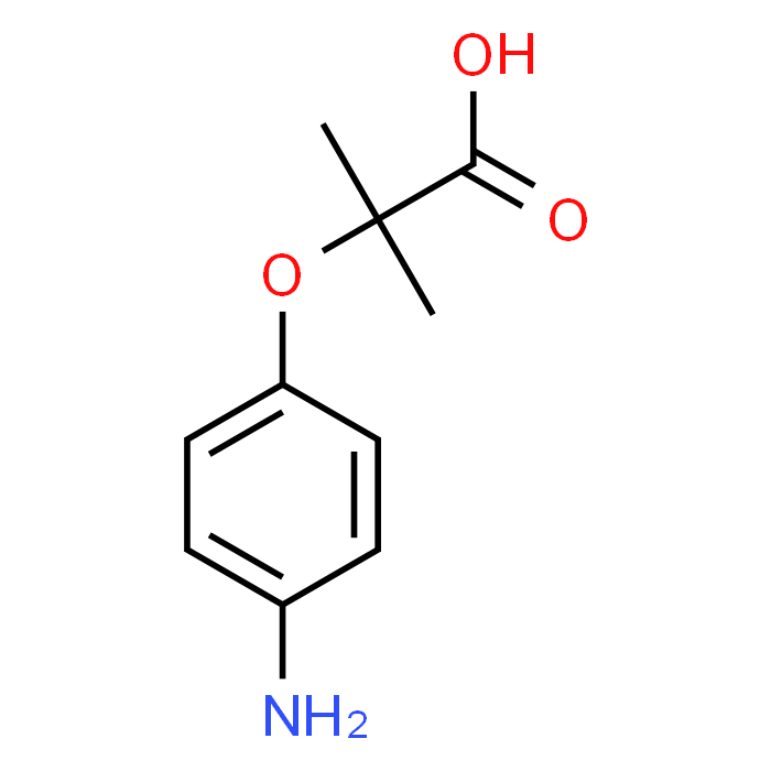 2-(4-Aminophenoxy)-2-methylpropanoic acid