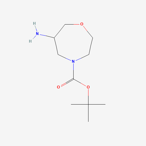 tert-Butyl 6-amino-1,4-oxazepane-4-carboxylate
