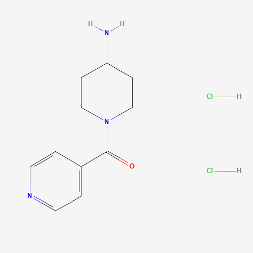 (4-Aminopiperidin-1-yl)(pyridin-4-yl)methanone dihydrochloride