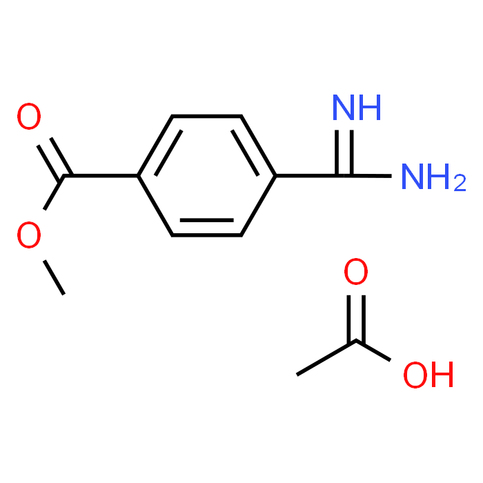 Methyl 4-carbamimidoylbenzoate acetate