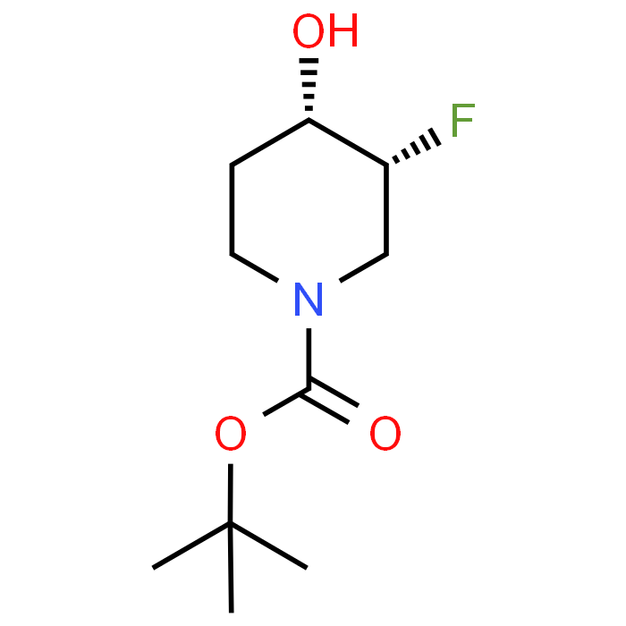 (3R,4S)-tert-Butyl 3-fluoro-4-hydroxypiperidine-1-carboxylate