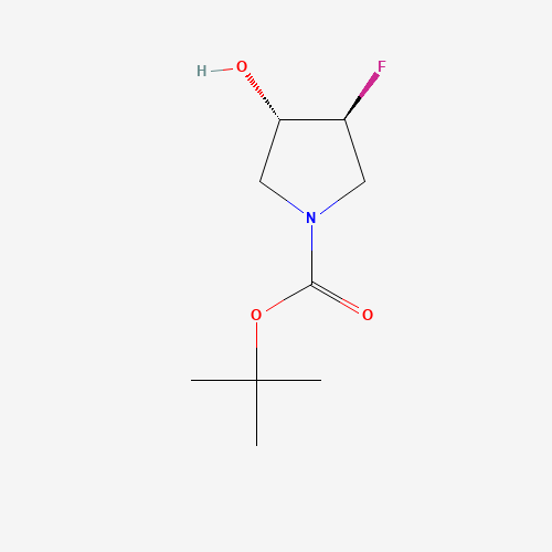 (3S,4S)-tert-Butyl 3-fluoro-4-hydroxypyrrolidine-1-carboxylate