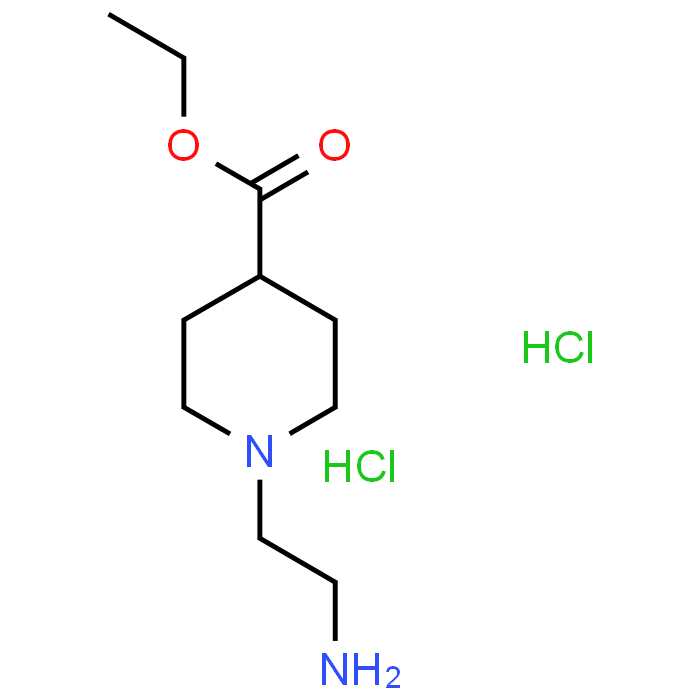 Ethyl 1-(2-aminoethyl)piperidine-4-carboxylate dihydrochloride