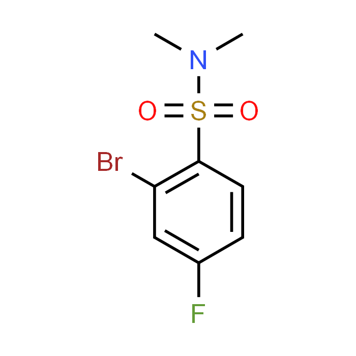 2-Bromo-4-fluoro-N,N-dimethylbenzenesulfonamide