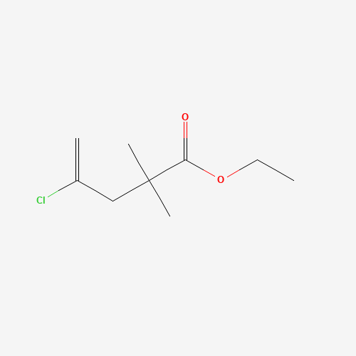 Ethyl 4-chloro-2,2-dimethylpent-4-enoate