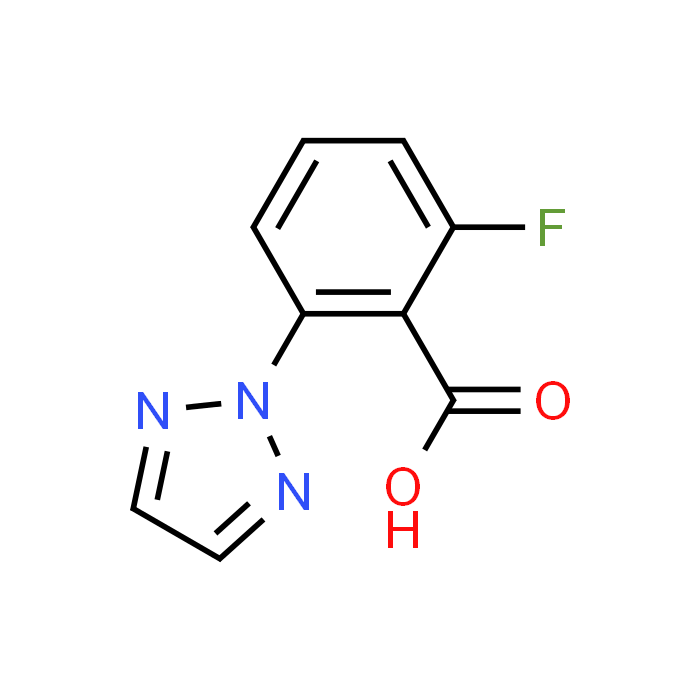 2-Fluoro-6-(2H-1,2,3-triazol-2-yl)benzoic acid