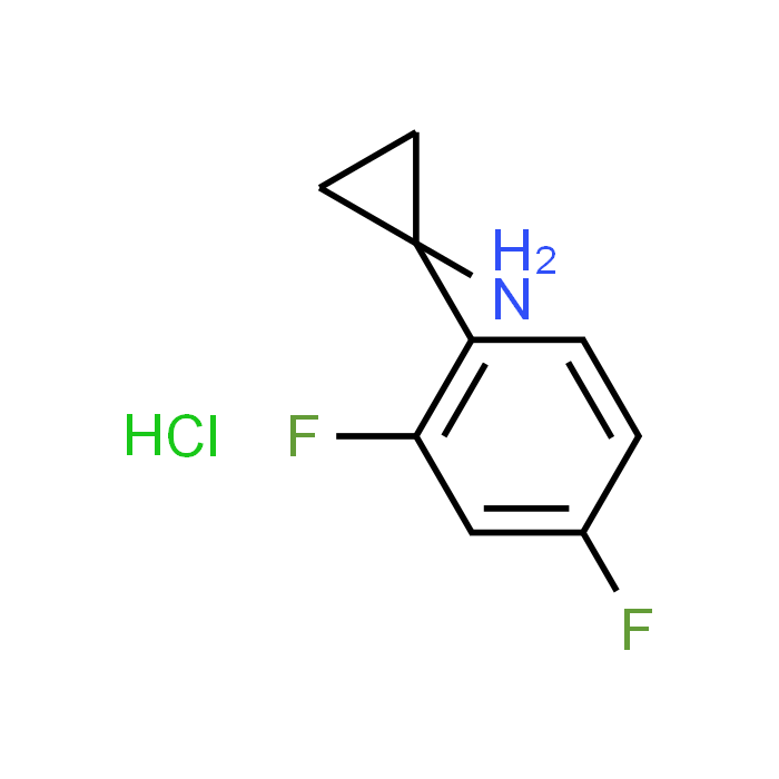 1-(2,4-Difluorophenyl)cyclopropylamine Hydrochloride