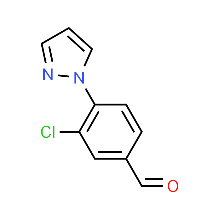 3-Chloro-4-(1-pyrazolyl)benzaldehyde
