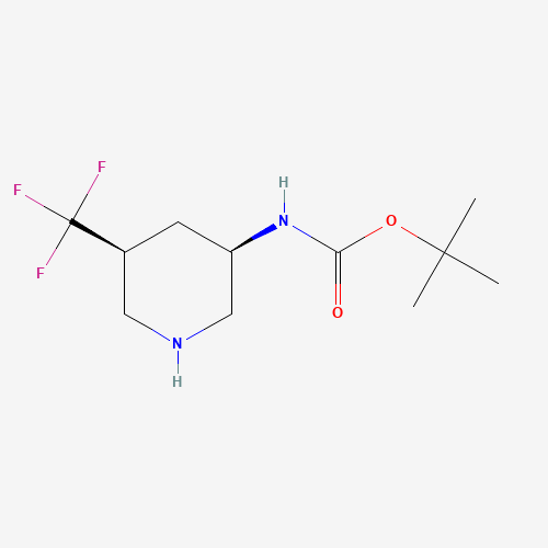 cis-3-(Boc-amino)-5-(trifluormethyl)piperidine