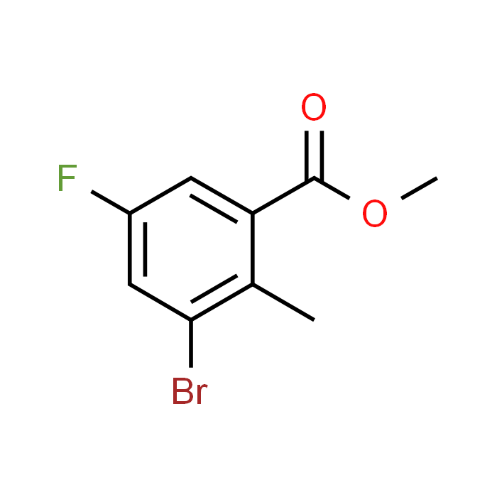 3-Bromo-5-fluoro-2-methyl-benzoic acid methyl ester