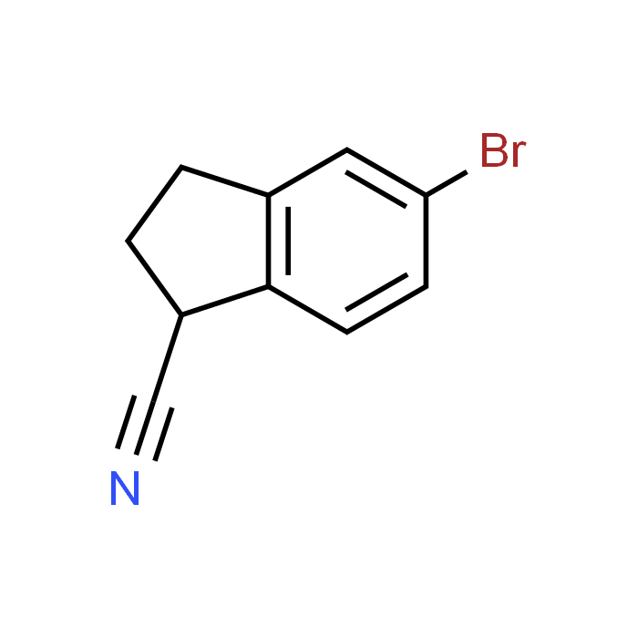 5-Bromo-2,3-dihydro-1H-indene-1-carbonitrile