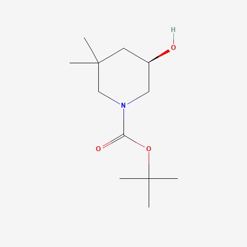 (R)-tert-Butyl 5-hydroxy-3,3-dimethylpiperidine-1-carboxylate