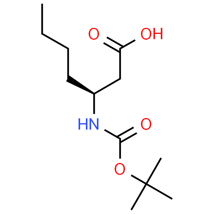 (S)-3-((tert-Butoxycarbonyl)amino)heptanoic acid