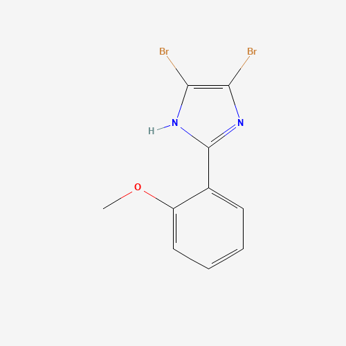 4,5-Dibromo-2-(2-methoxyphenyl)-1H-imidazole