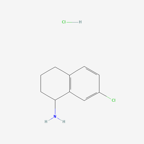 7-Chloro-1,2,3,4-tetrahydronaphthalen-1-amine hydrochloride