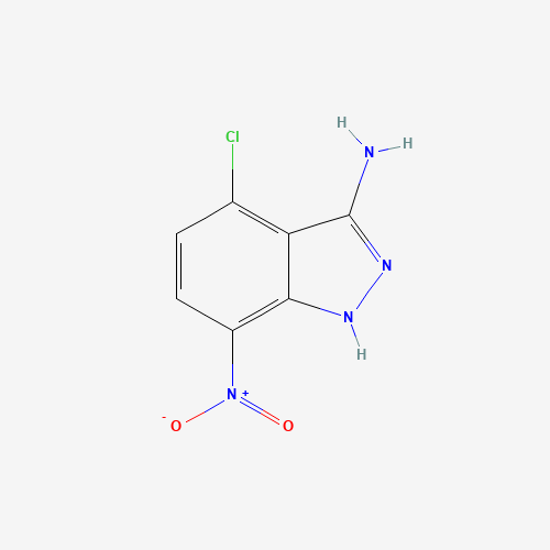 4-Chloro-7-nitro-1H-indazol-3-amine